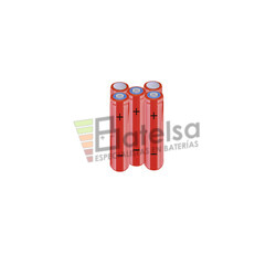 Batera AAA 6 Voltios 800 mAh NI-MH BT13801721