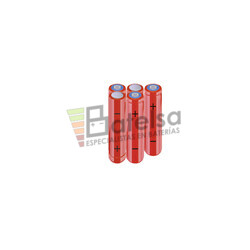 Batera AAA 6 Voltios 800 mAh NI-MH BT13801803