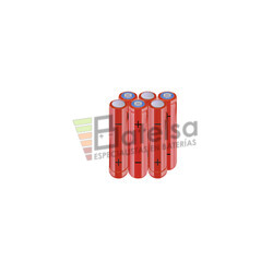 Batera AAA 7.2 Voltios 800 mAh NI-MH BT13801840