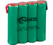 Packs de bateras pre-cargadas recargables 4.8 Voltios 900 mAh AAA NI-MH