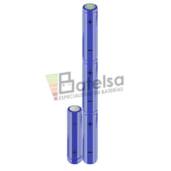 Batera AA 4.8 Voltios 2.000 mAh NI-MH BT13801458