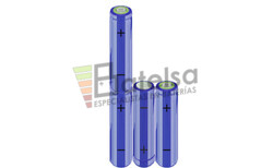 Batera AA 4.8 Voltios 2.000 mAh NI-MH BT13801487