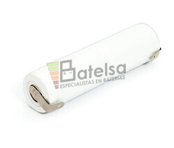 Packs de bateras recargables 2.4 Voltios 1.500 mAh NI-CD 22,4x85,0mm