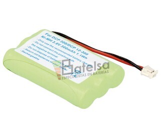 Packs de baterias recargables 3.6 Voltios AAAA 300 mAh NI-MH 24,5x41,5x9,0mm