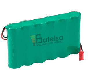 Packs de baterias recargables 7.2 Voltios 1.600 mAh AA NI-MH 84,0x50,0x14,0mm