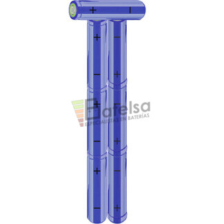 Batera AA 8.4 Voltios 2.000 mAh NI-MH BT13801460