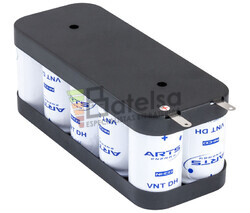Packs de baterias recargables SAFT 12 Voltios 4.000 mAh VTD NI-CD 167,0x70,0x66,0mm