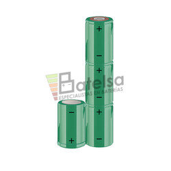 Batera SUB-C 4.8 Voltios 1.900 mAh NI-CD BT13801583