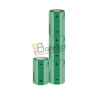 Batera SUB-C 4.8 Voltios 1.900 mAh NI-CD BT13801583