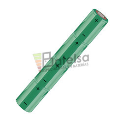 Batera SUB-C 4.8 Voltios 1.900 mAh NI-CD BT13801585