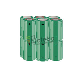 Batera SUB-C 14.4 Voltios 1.900 mAh NI-CD BT13801522