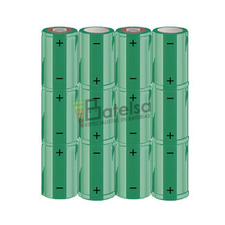 Batera SUB-C 14.4 Voltios 1.900 mAh NI-CD BT13801611