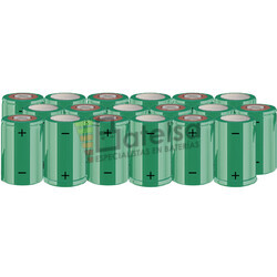 Batera SUB-C 21.6 Voltios 1.900 mAh NI-CD BT13801564