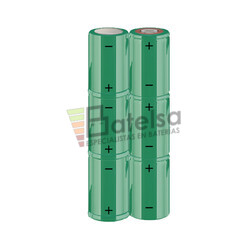 Batera SUB-C 7.2 Voltios 1.900 mAh NI-CD BT13801589