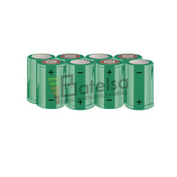 Batera SUB-C 9.6 Voltios 1.900 mAh NI-CD BT13801533