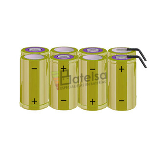 Batera tamao C 9.6 Voltios 4.500 mAh NI-CD BT13801681