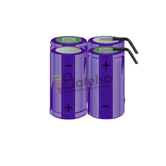 Batera D 4.8 Voltios 5.000 mAh NI-CD BT13801700