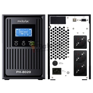 Phasak Conqueror Pro PH 8020 UPS Online 2000VA 1800W Sistema de Alimentaci�n Ininterrumpida