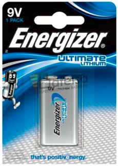 Pila 9V Lithium Ultimate Energizer LR61 L522