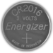 Pila CR2016 Litio 3V Energizer