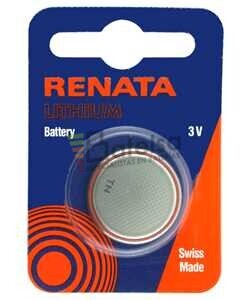 Pila de Litio CR-1025 Li-MnO2 3V 30mAh Renata