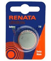 Pila de Litio CR-1620CU Li/MnO2 3V 68mAh Renata