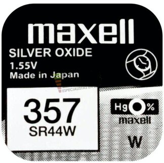 Pila de Litio Maxell SR44W - 357