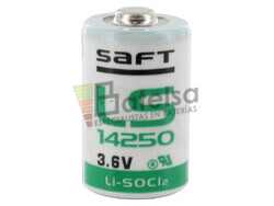 Pila Litio LS14250 SAFT 3,6V 1.200 mAh