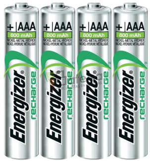 Pila recargable Energizer Extreme HR03 AAA 1.2V 800 mAh (4U)