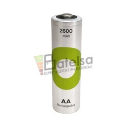 Pila recargable GP ReCyko 1,2 Voltios 2.600 mAh AA