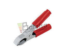 Pinza de cocodrilo roja 15A