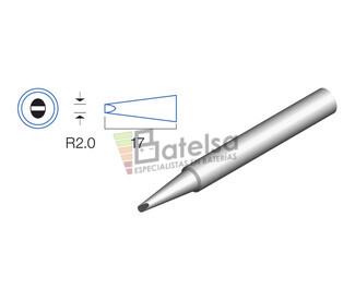 Punta para soldador HRV109, HRV8200
