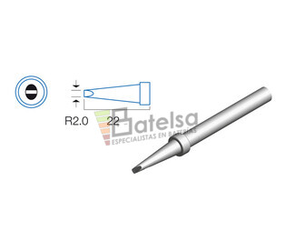 Punta para soldador HRV7504