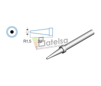 Punta para soldador HRV7514