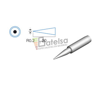 Punta para soldador HRV7537 y HRV7607