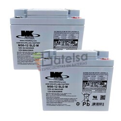 Rendimiento seguro en tu silla elctrica con la MK M50-12 SLD 12 V 50 Ah