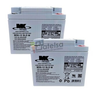 Rendimiento seguro en tu silla elctrica con la MK M50-12 SLD 12 V 50 Ah
