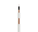 Rollo de cable coaxial de antena blanco, 25m