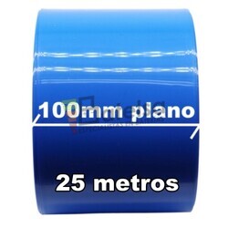 Termo retrctil PVC Azul 100mm Packs Bateras 25 Metros