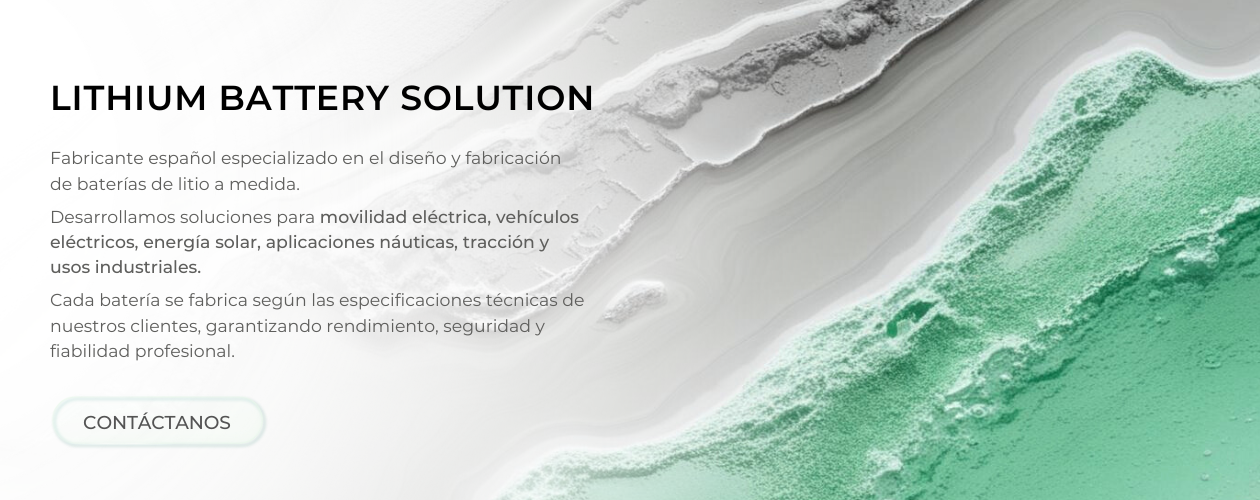 lithium battery solution Espa�a