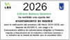 Subvenci�n 2026 del Ayuntamiento de Madrid para LBS Battery