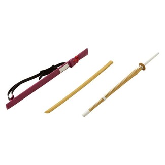 Accesorios Heavy Weapon Unit MSG Plastic Model Kit Weapon Unit46 Bamboo Sword & Wooden Sword 12 cm