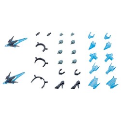 Accesorios Kotobukiya M.S.G. Mecha Supply 34 Holonic Headdress & Holonic High Heels Grey Ver.