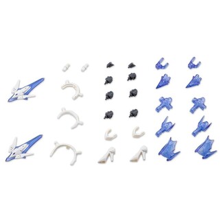 Accesorios Kotobukiya M.S.G. Mecha Supply 34 Holonic Headdress & Holonic High Heels White Ver.