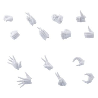 Accesorios Megalomaria Unlimited Universe Ex Hand Unit Female Type A WHITE Ver.