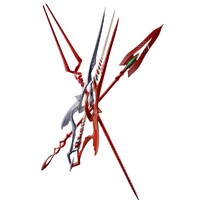 Accesorios Neon Genesis Evangelion Metal Build 3 Spears Set for Eva 30th with the Spear Another Color