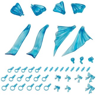 Accesorios para las Figuras Dress-Up Cute Ribbon Set Sky Blue M.S.G