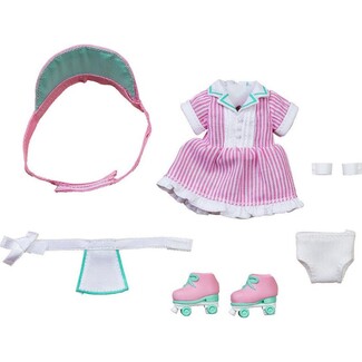 Accesorios para las Figuras Nendoroid Doll Original Character Outfit Set: Diner - Girl (Pink)