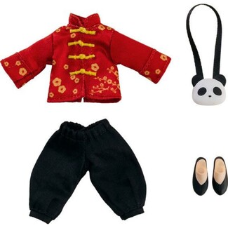 Accesorios para las Figuras Nendoroid Doll Original Character Outfit Set: Short Length Chinese Outfit (Red)