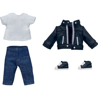 Accesorios para las Figuras Nendoroid Doll Outfit Set: Leather Jacket (Black)